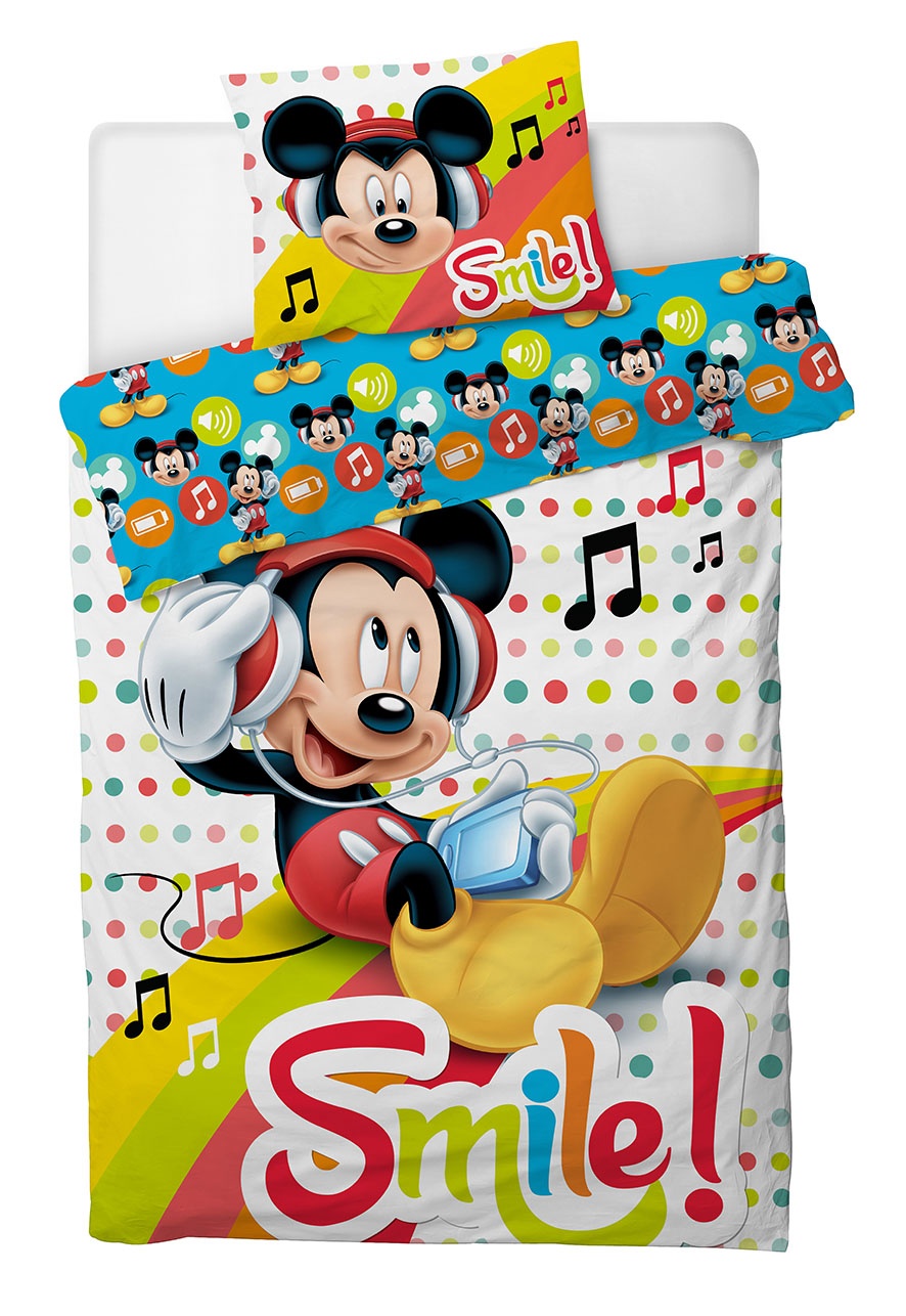 Disney Duvet Cover Mickey Mouse 140 X 200 Cm Multicolor Internet