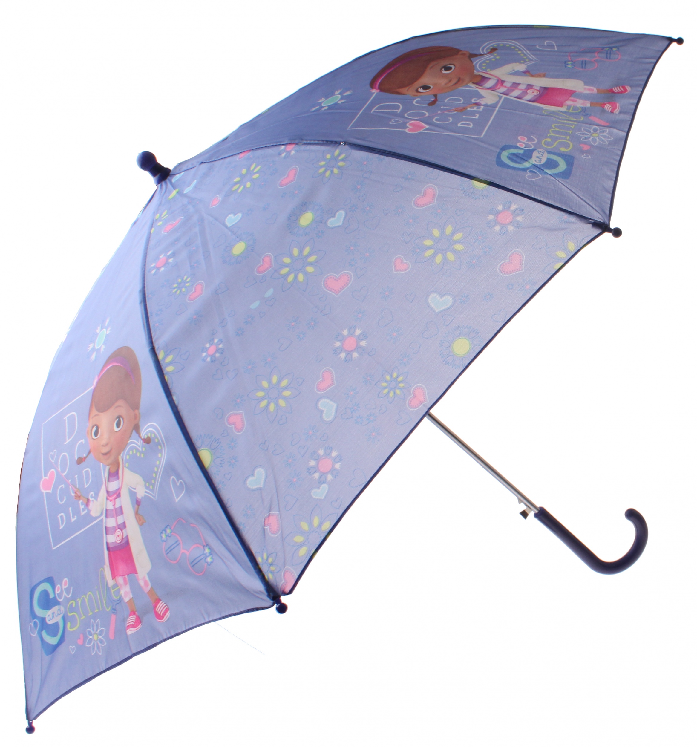 Disney Umbrella Doc Mcstuffins 60 X 76 Cm Blue Internet Toys