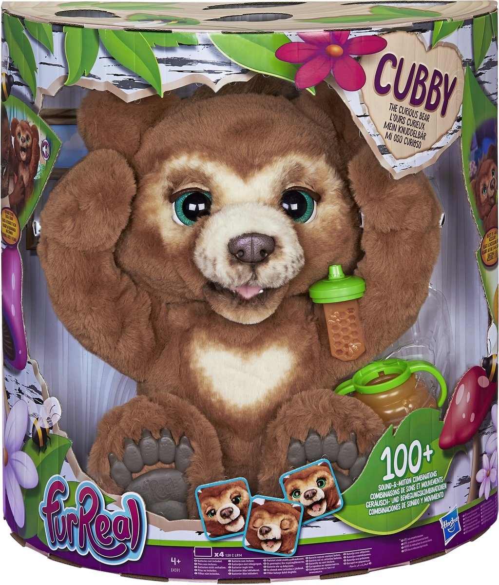 FurReal Friends Ours interactif Cubby The Curious Bear