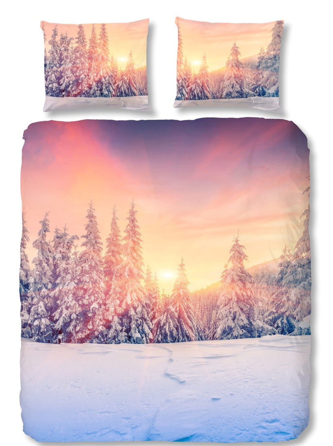 Good Morning Duvet Cover Snow 200 X 220 Cm Multicolor Internet Toys