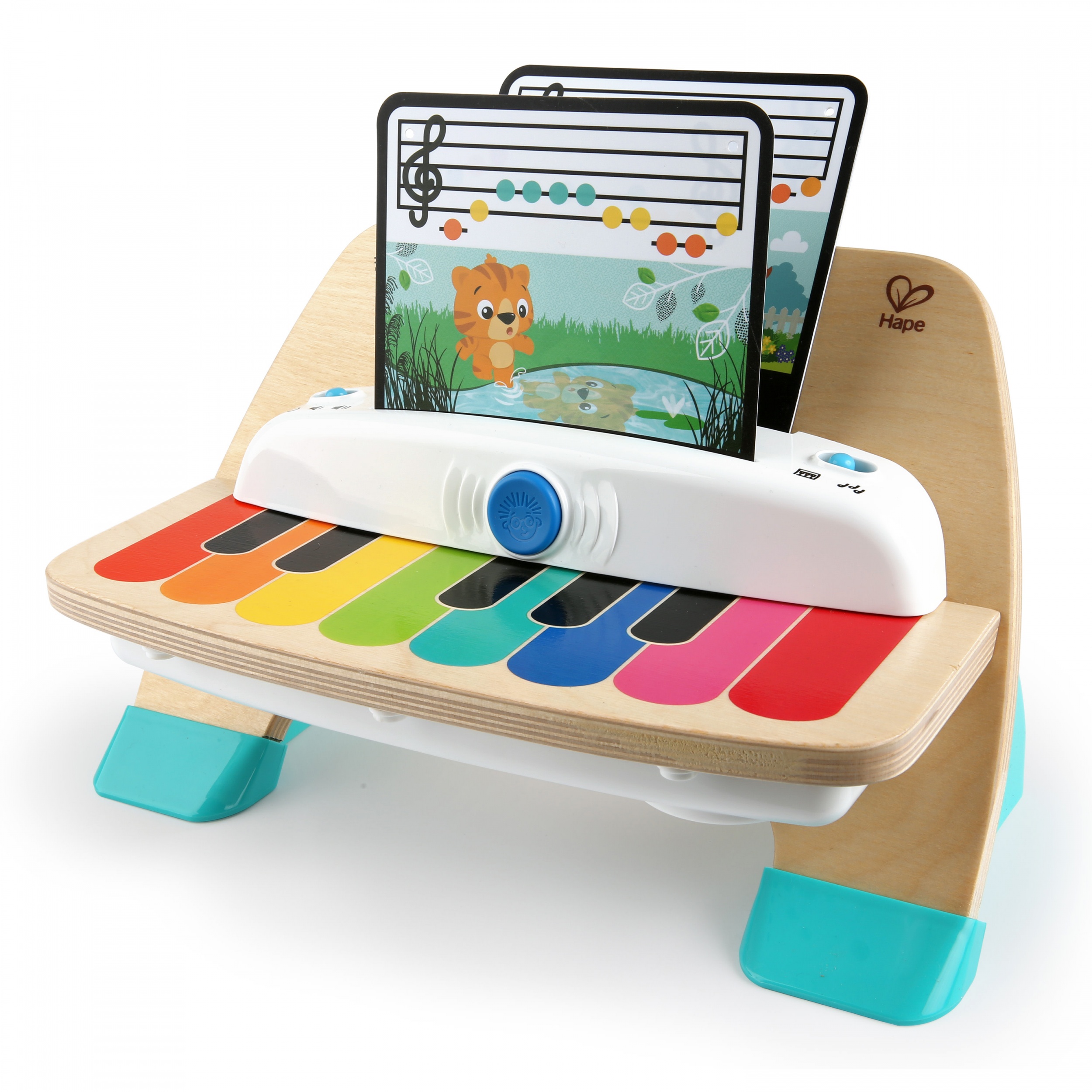 Hape piano en bois Magic Touch 30 cm - Internet-Toys