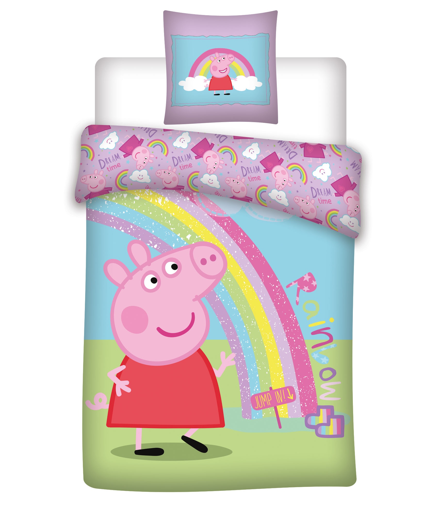 Peppa Pig Duvet Cover 140 X 200 Cm Internet Toys