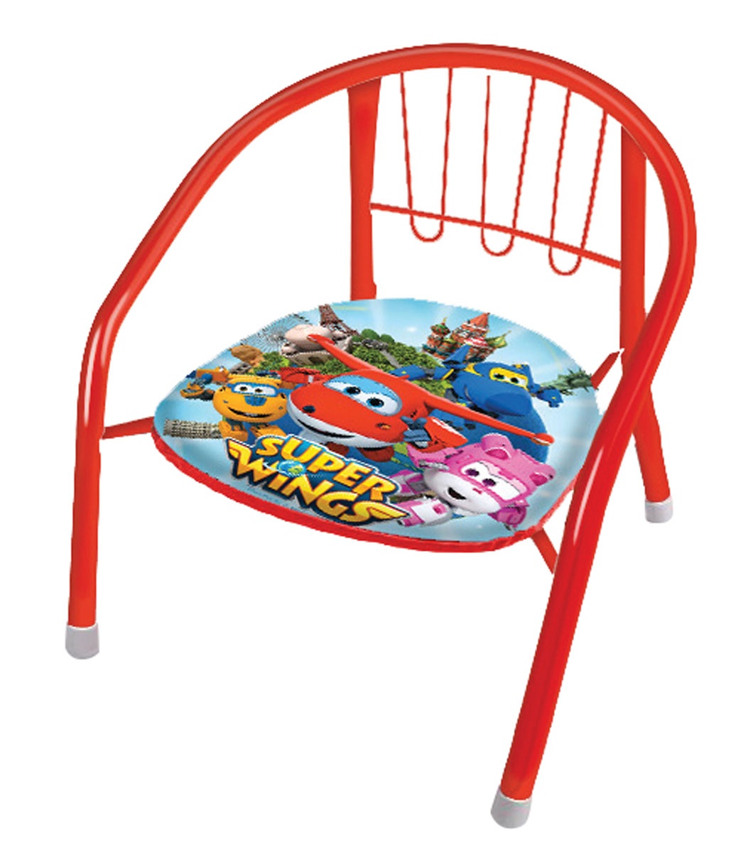 Metal Chair 36 X 35 X 36 Cm Red Multicolour