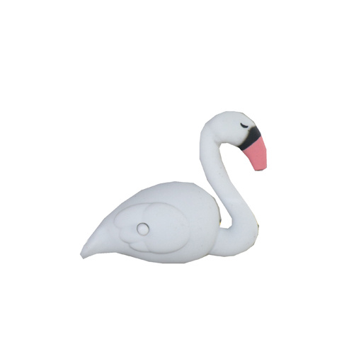 Tesoro sleutelhanger licht en geluid flamingo wit 5 cm - Internet-Toys