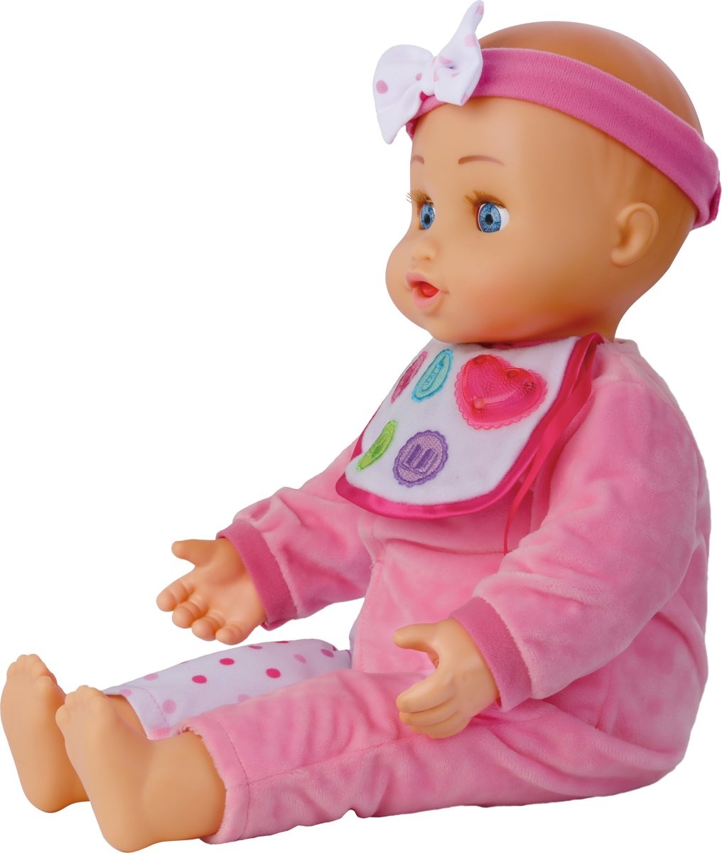 Vtech Little Love Baby Doll Eva S First Words 40 Cm Pink Internet Toys