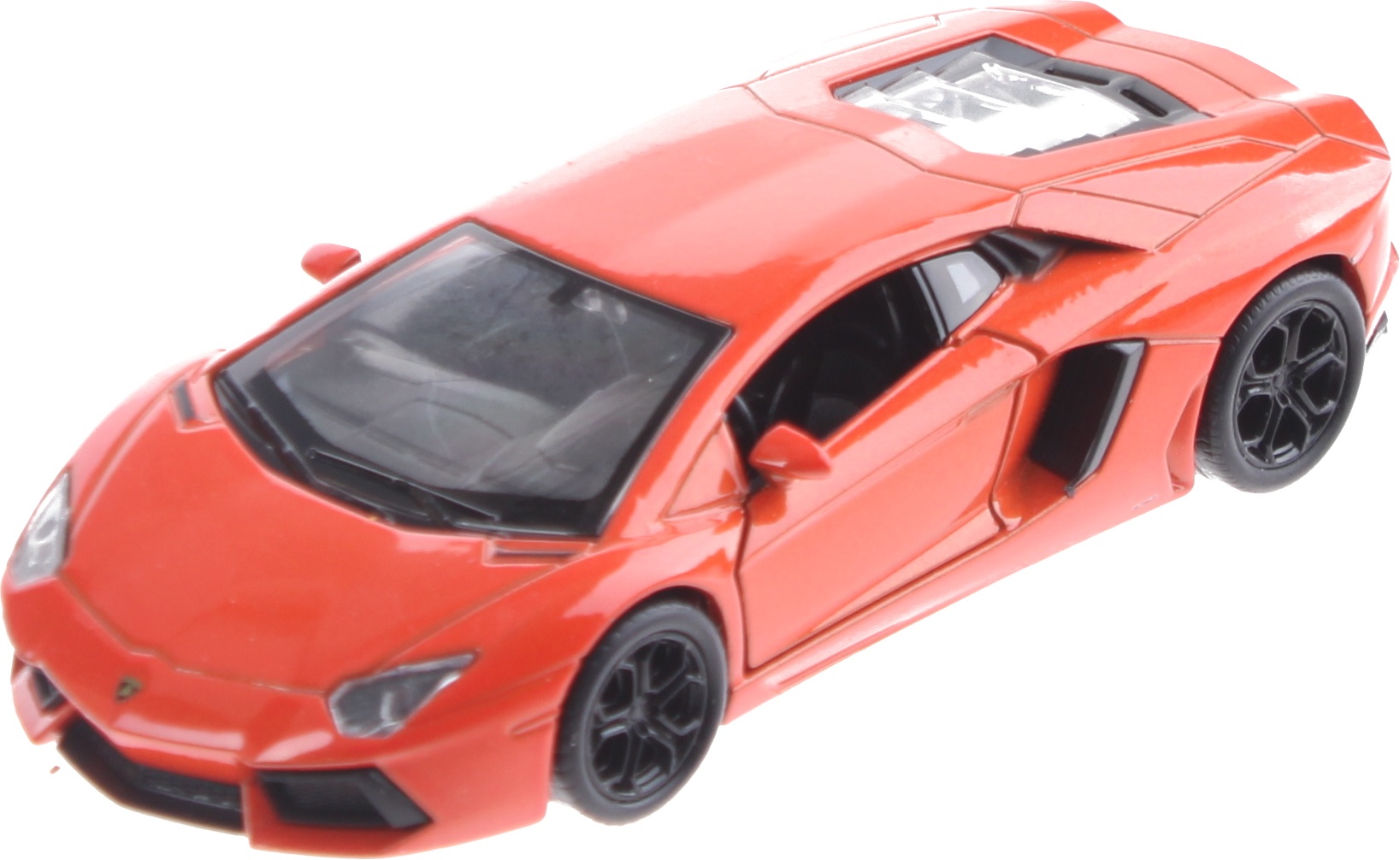 Welly miniature Lamborghini Aventador oranje , - Internet-Toys