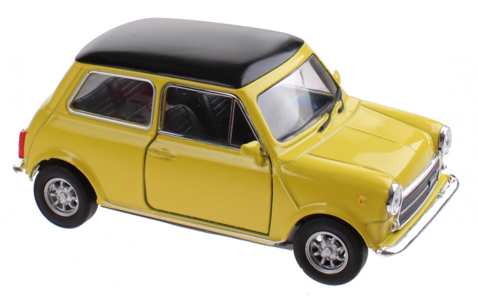 échelle Mini Cooper 1300 Jaune 10 X 5 X 4 Cm