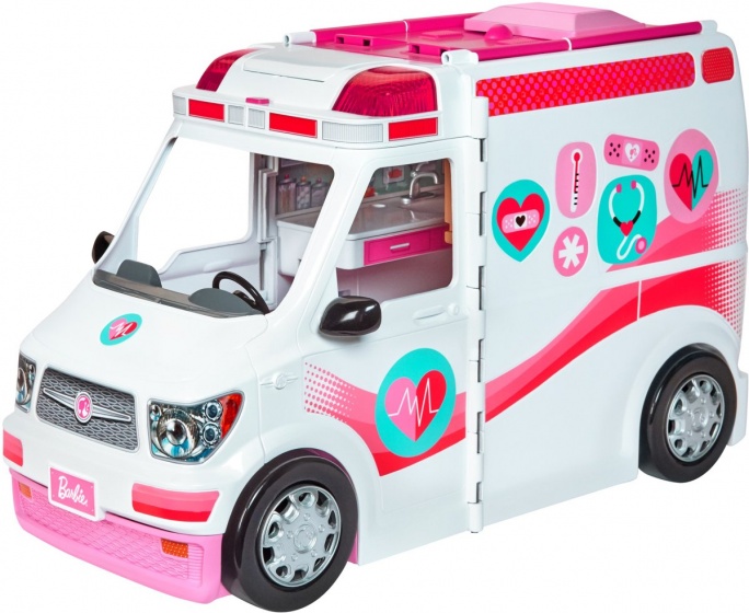 pink ambulance toy