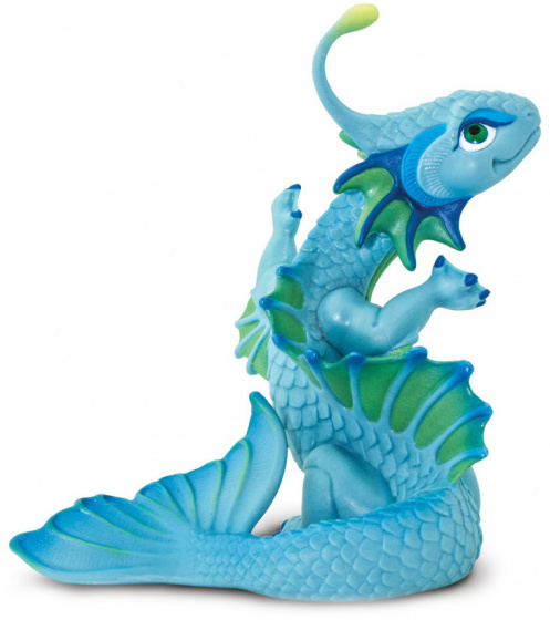 Safari Figure Bebe Dragon Ocean Junior 10 3 Cm Bleu Internet Toys