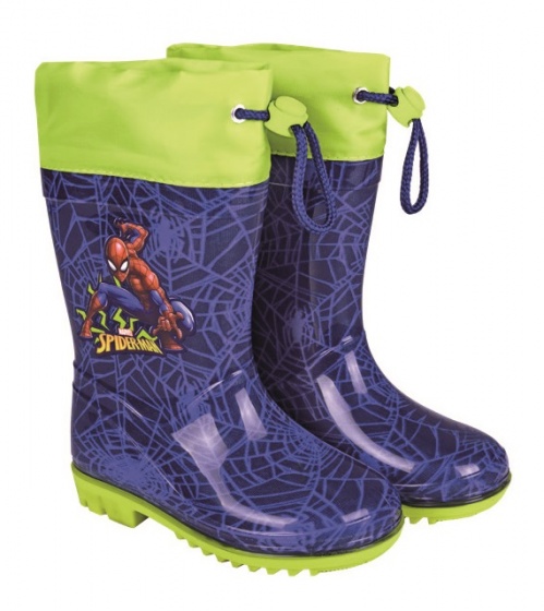 spiderman rubber boots