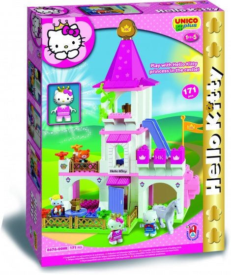  Unico Hello Kitty  Princess Castle XL 171 teilig Internet 