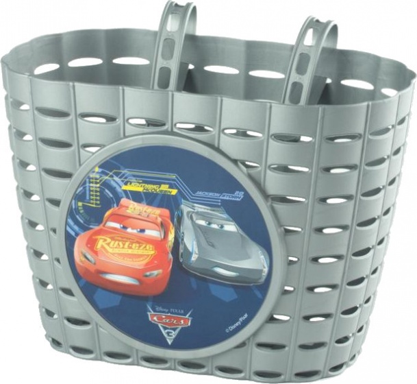 silver bike basket